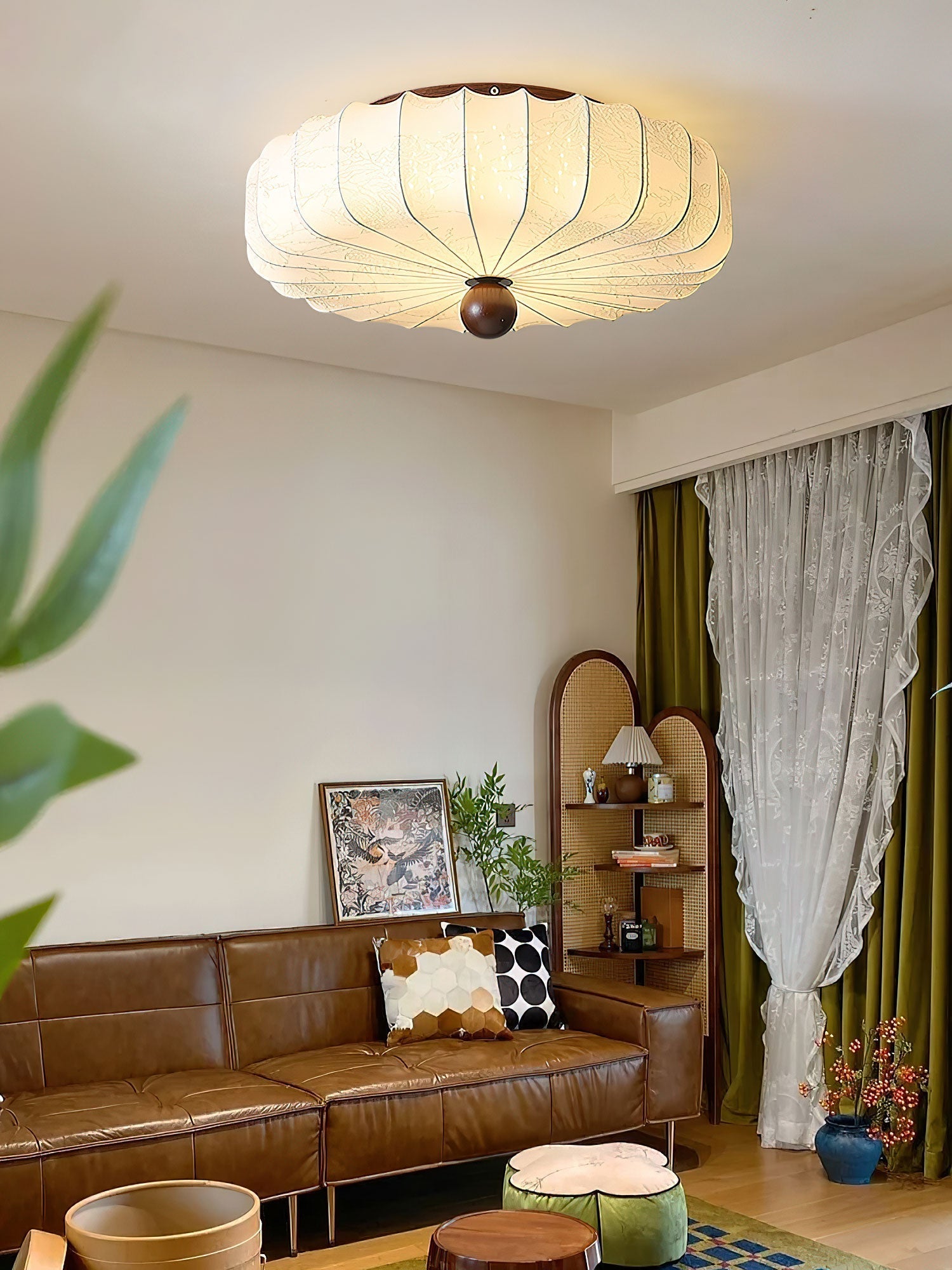Evelune Petal Ceiling Light by FIFTH & BEAM — product view 4