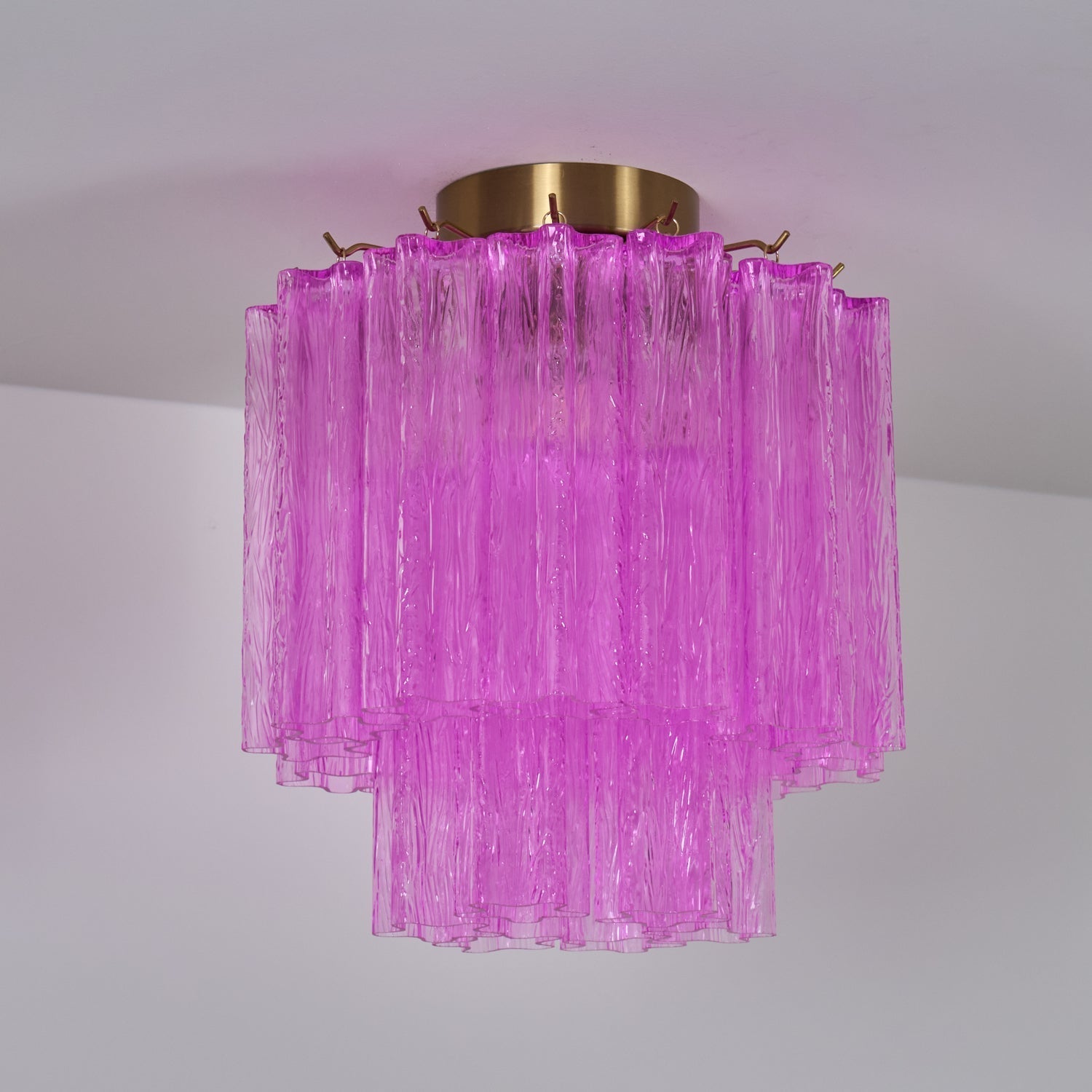 Fiora Purple Glass Ceiling Lamp by FIFTH & BEAM — product view 15