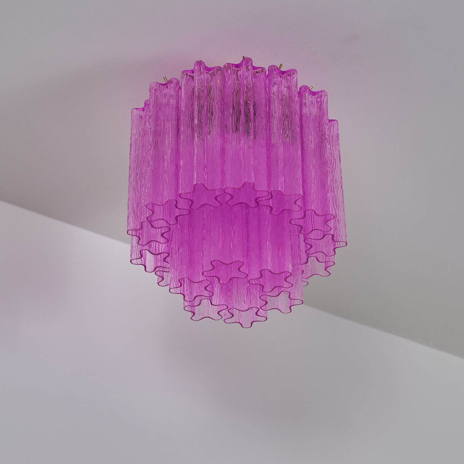 Fiora Purple Glass Ceiling Lamp by FIFTH & BEAM — product view 7