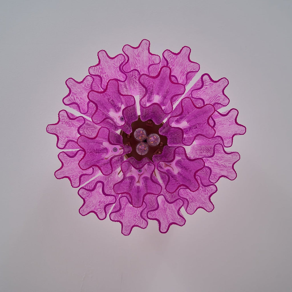 Fiora Purple Glass Ceiling Lamp by FIFTH & BEAM — product view 8