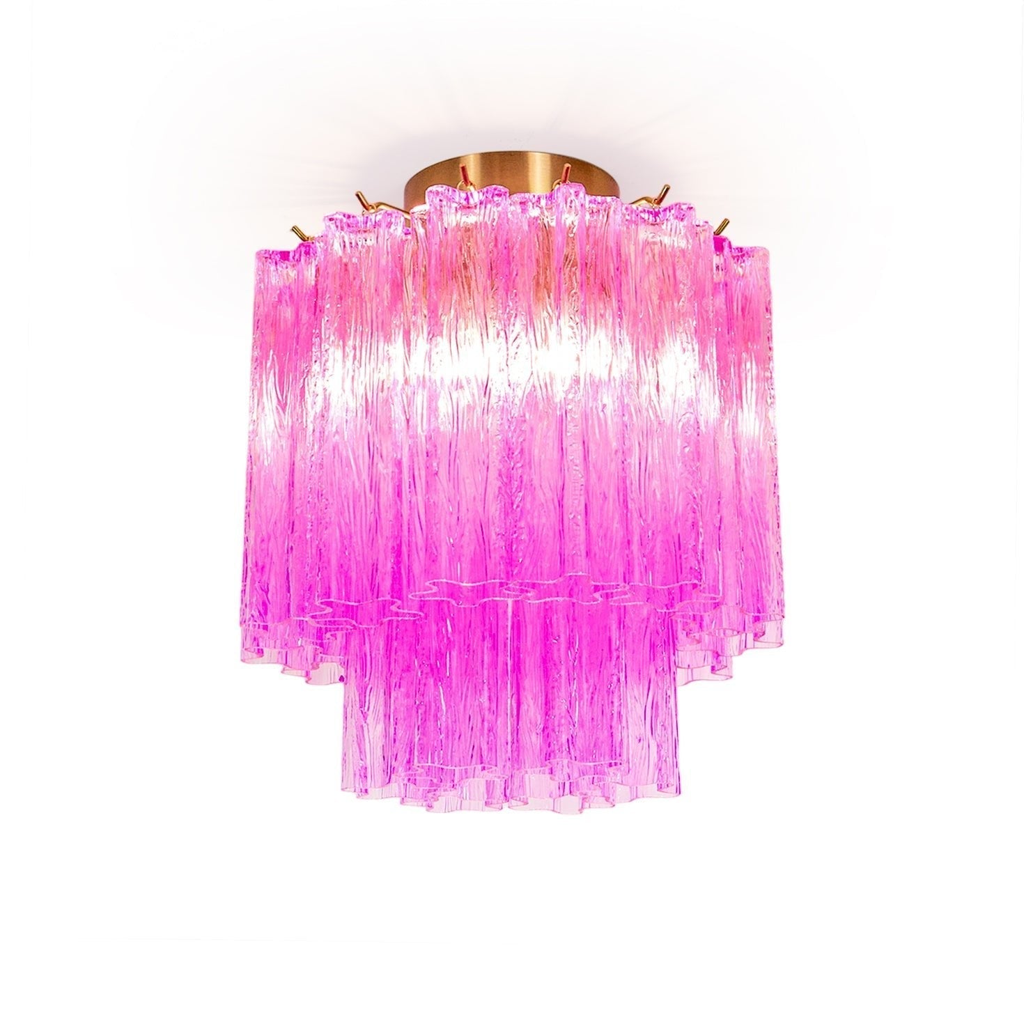 Fiora Purple Glass Ceiling Lamp by FIFTH & BEAM — product view 9