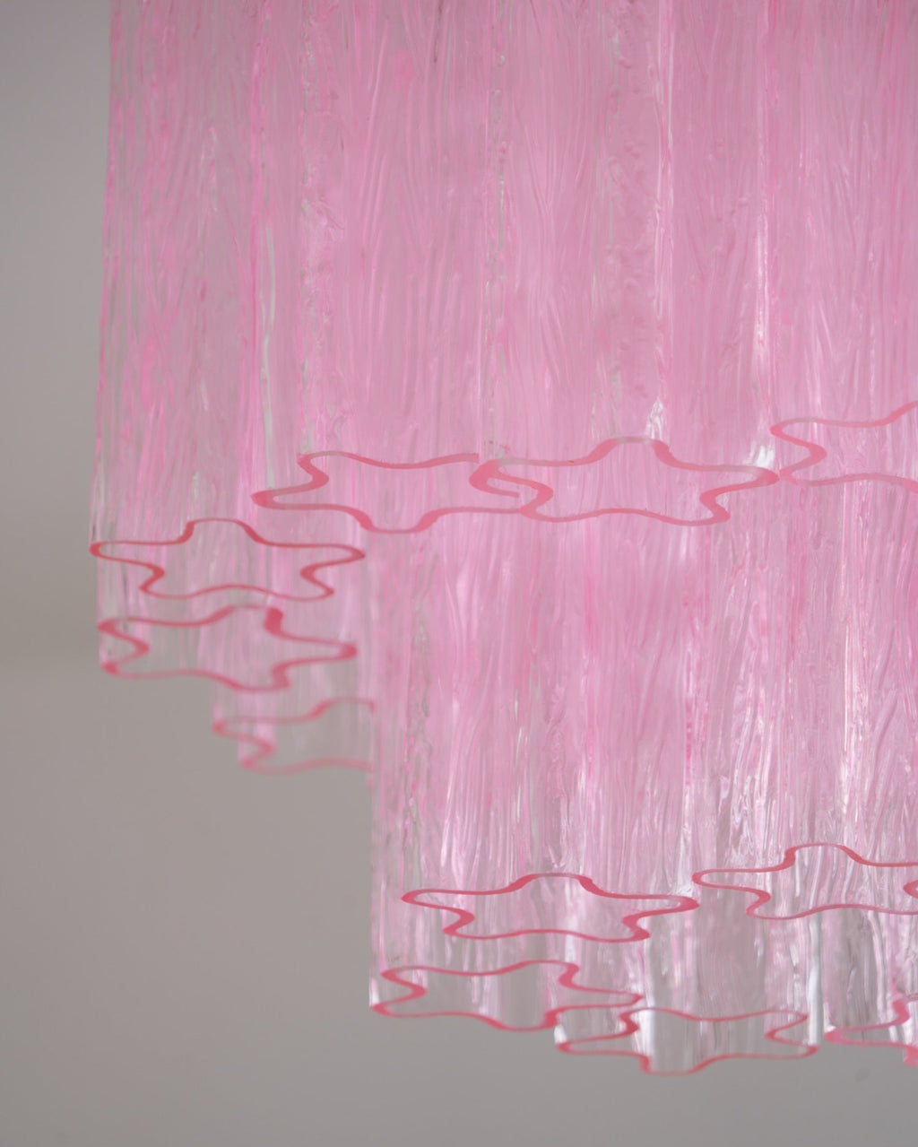 Fiora Pink Murano Glass Ceiling Lamp by FIFTH & BEAM — product view 14