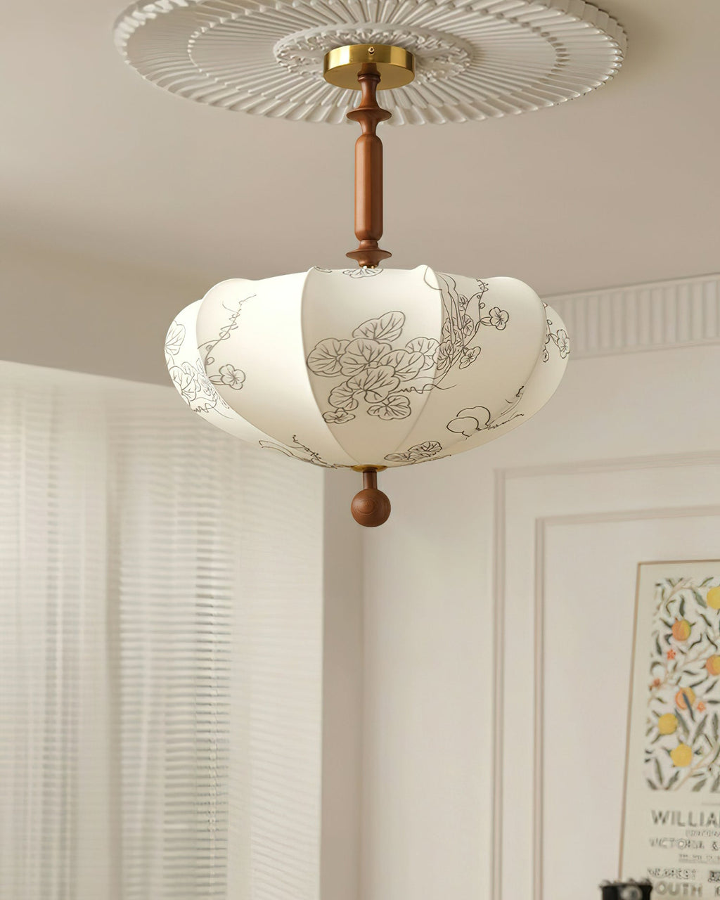 Floral Ceiling Lamp by FIFTH & BEAM — product view 6
