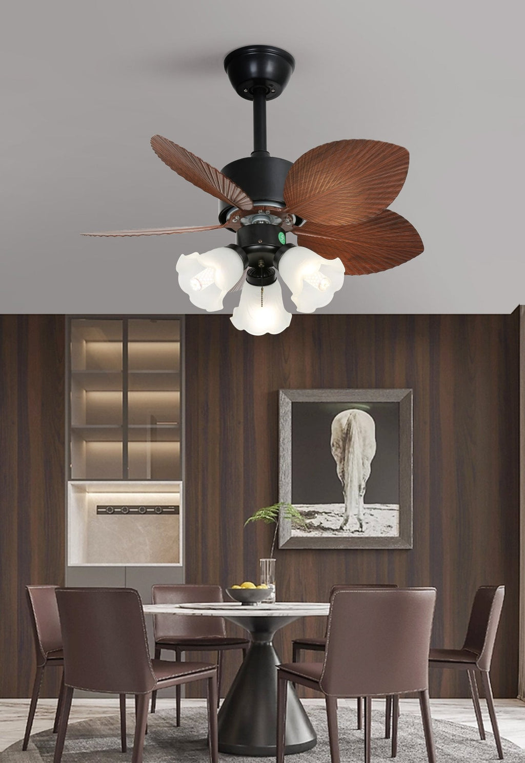 Floriva Blossom Ceiling Fan by FIFTH & BEAM — product view 6