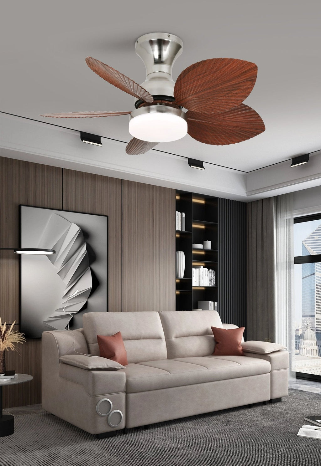 Floriva Blossom Ceiling Fan by FIFTH & BEAM — product view 12