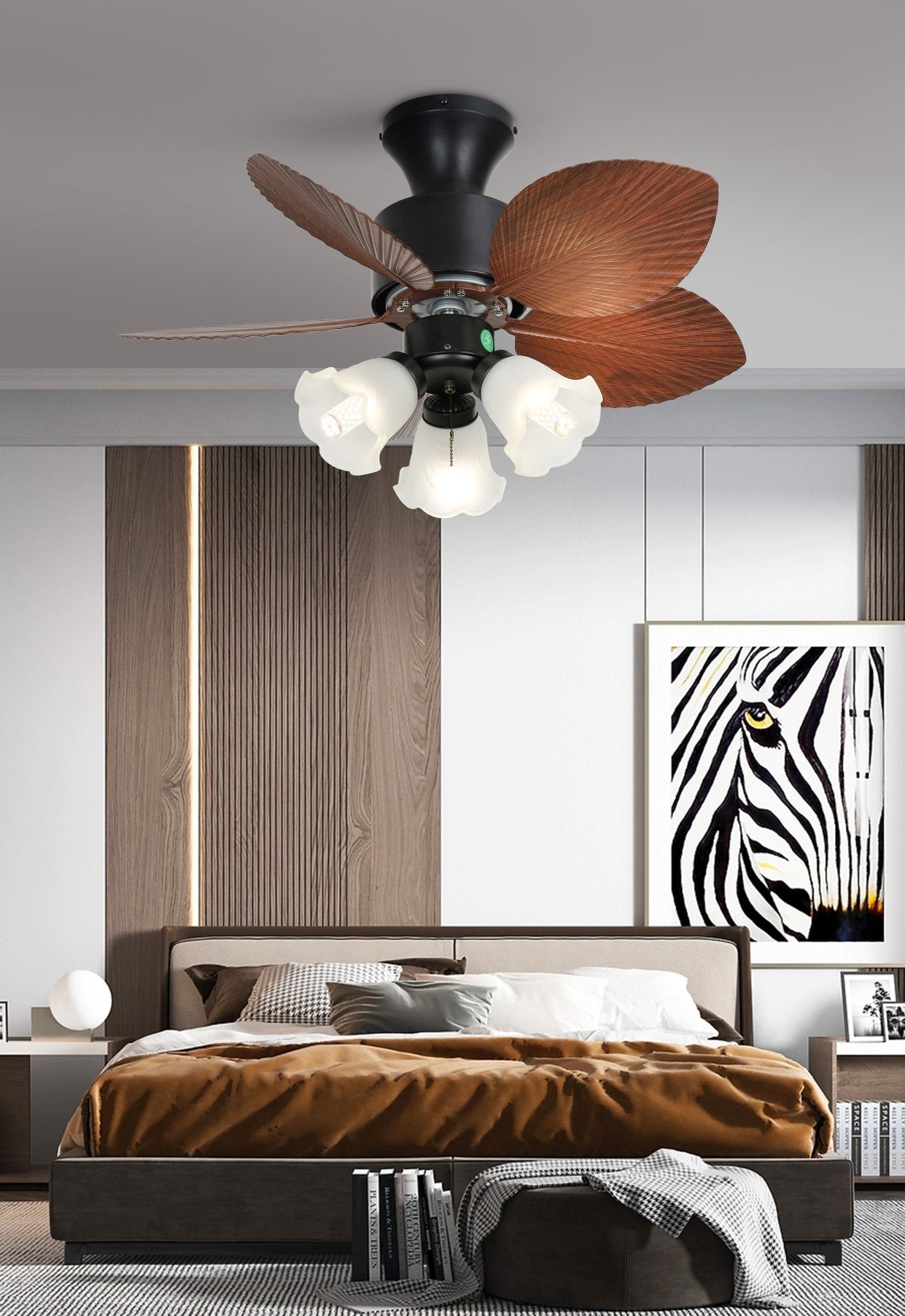 Floriva Blossom Ceiling Fan by FIFTH & BEAM — product view 8