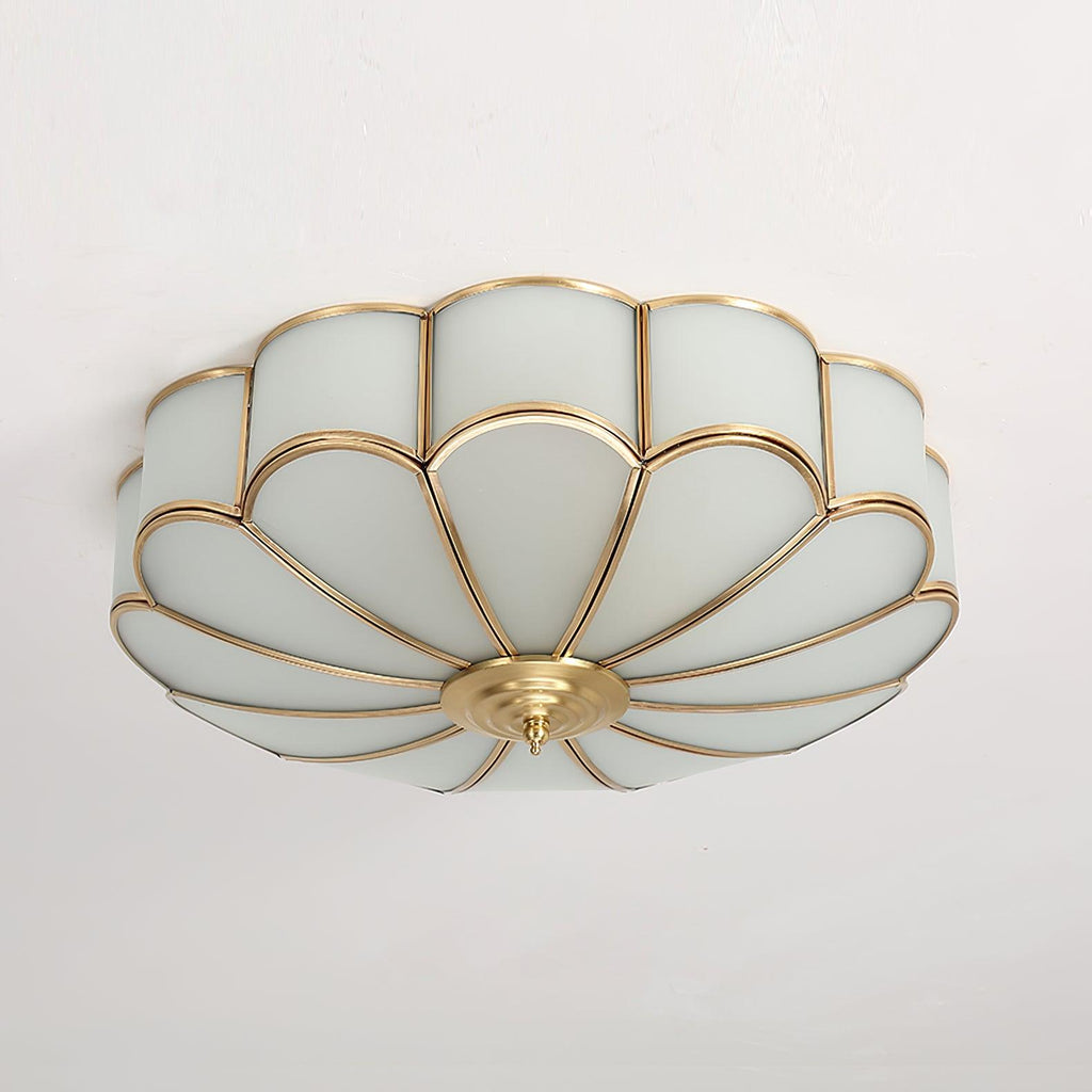 Scalloped Flush Ceiling Light by FIFTH & BEAM — product view 22