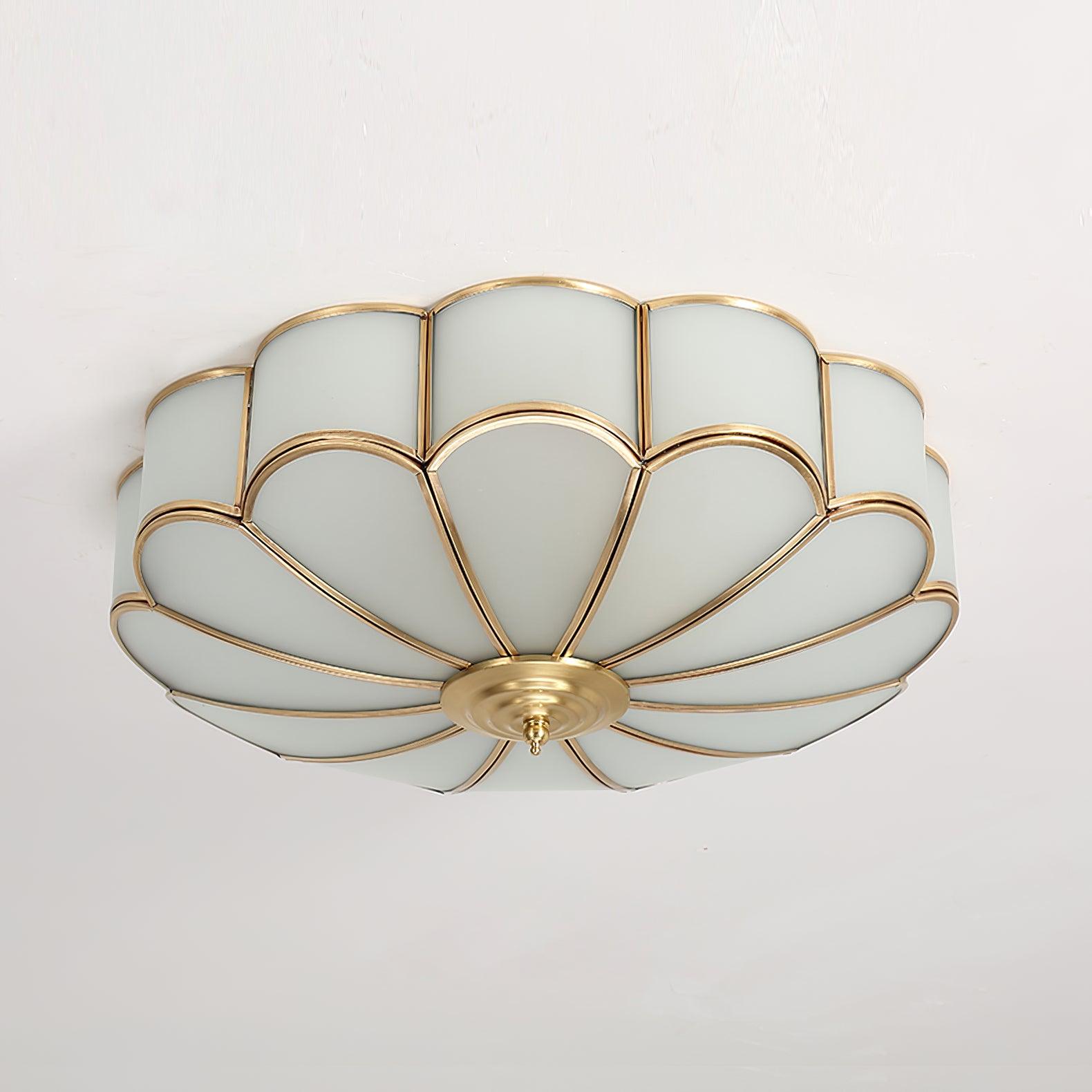 Scalloped Flush Ceiling Light by FIFTH & BEAM — product view 22