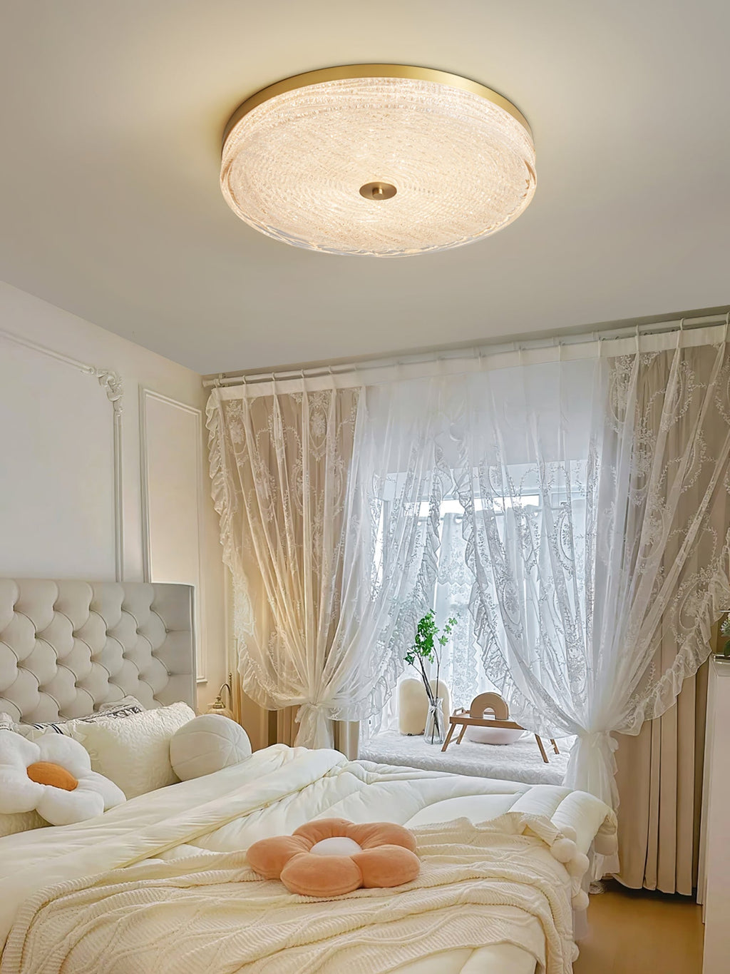 Frosted Dawn Ceiling Light by FIFTH & BEAM — product view 18