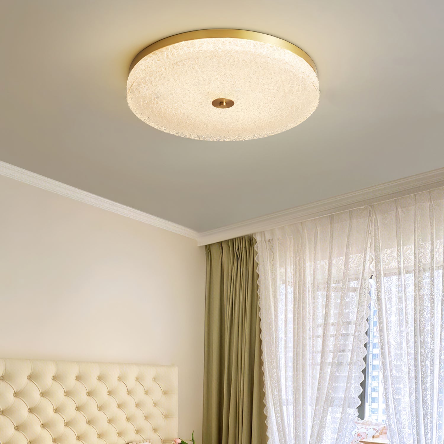 Frosted Dawn Ceiling Light by FIFTH & BEAM — product view 7