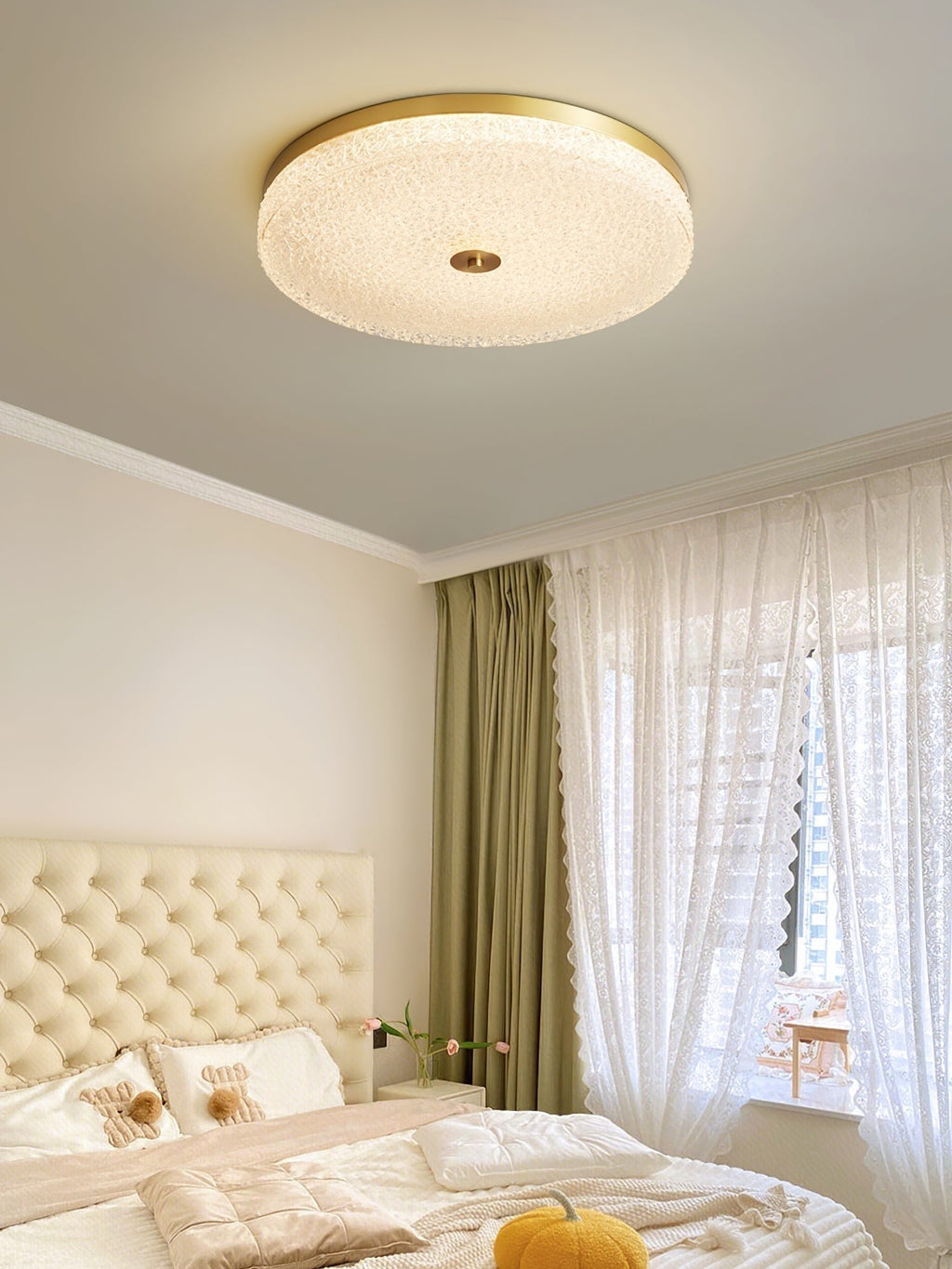 Frosted Dawn Ceiling Light by FIFTH & BEAM — product view 4