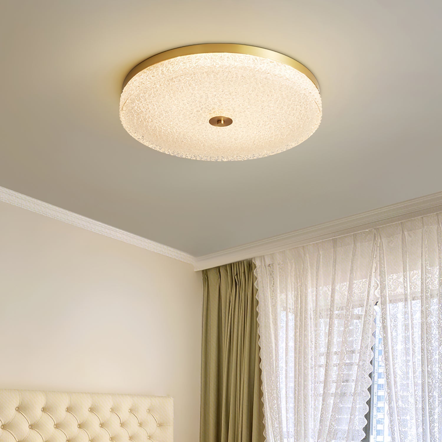 Frosted Dawn Ceiling Light by FIFTH & BEAM — product view 19