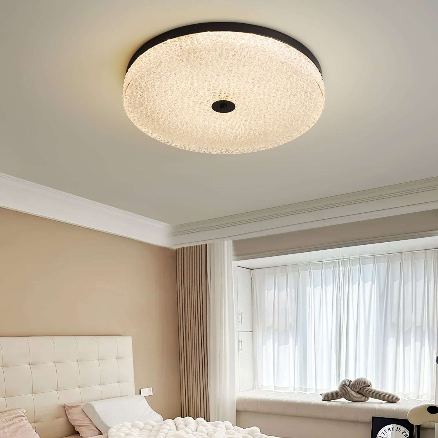 Frosted Dawn Ceiling Light by FIFTH & BEAM — product view 3