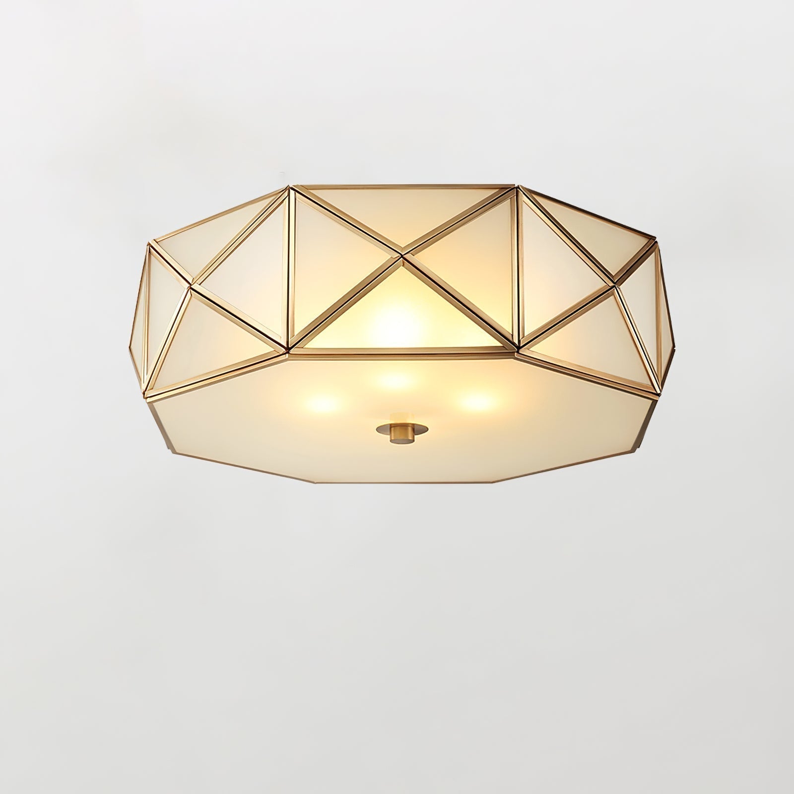 Geometric Shaped Flush Ceiling Light by FIFTH & BEAM — product view 12