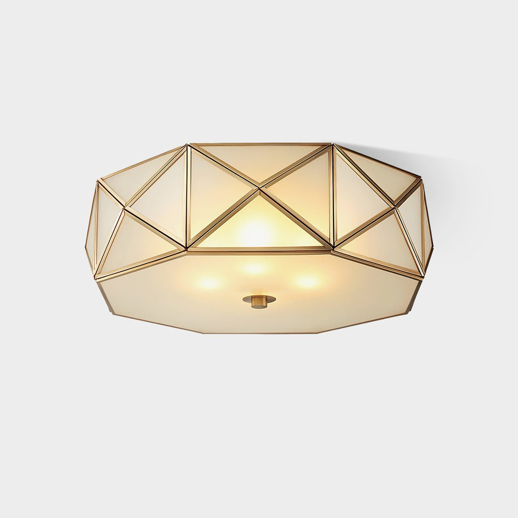 Geometric Shaped Flush Ceiling Light by FIFTH & BEAM — product view 13