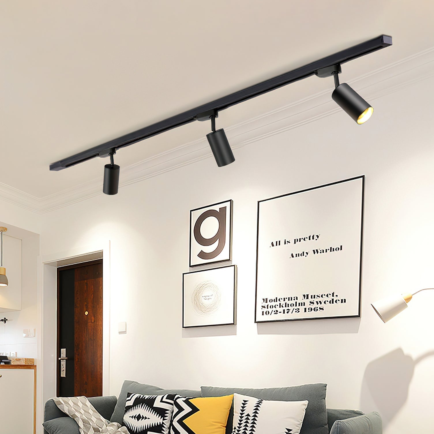 Gilded Rail Track Light by FIFTH & BEAM — product view 7