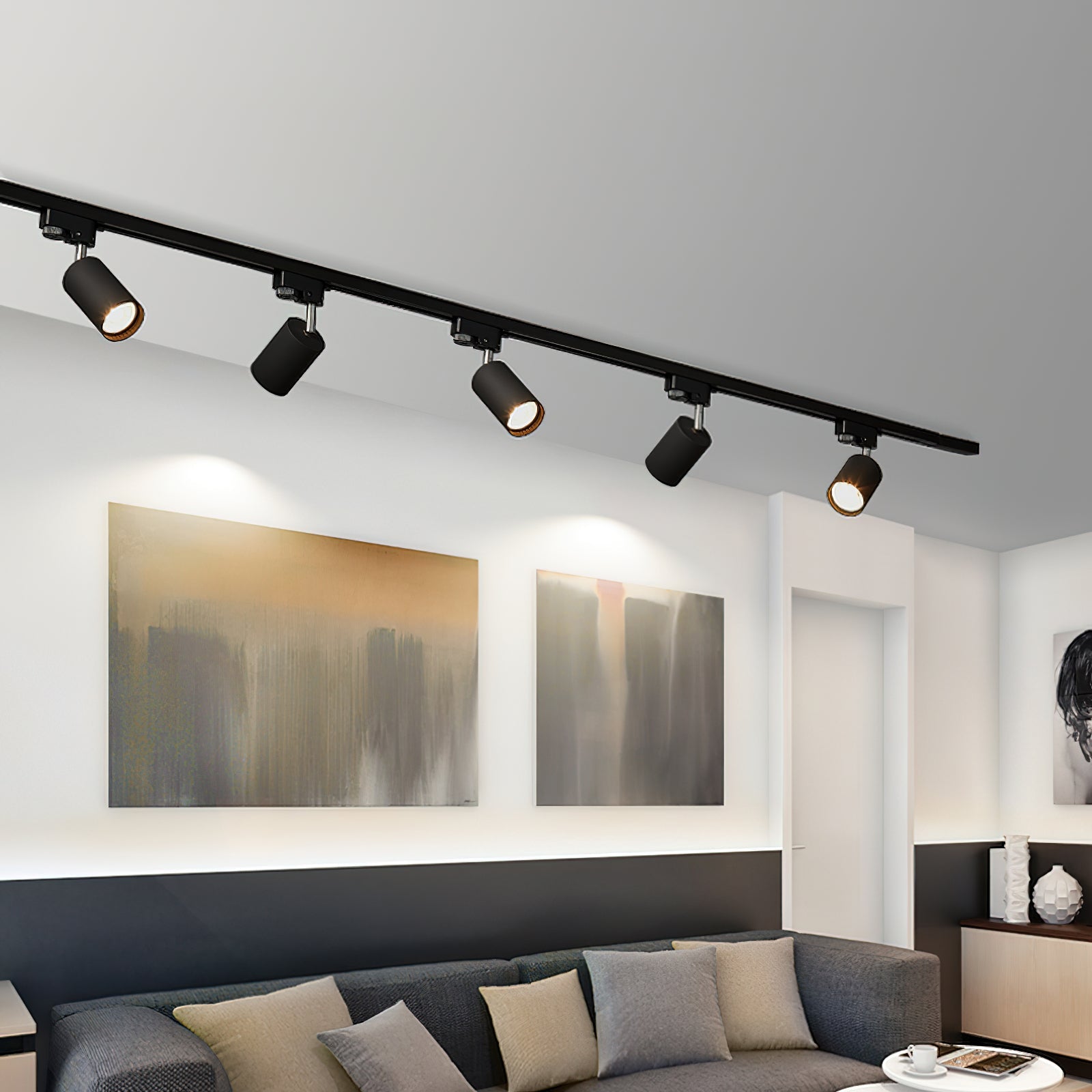 Gilded Rail Track Light by FIFTH & BEAM — product view 10