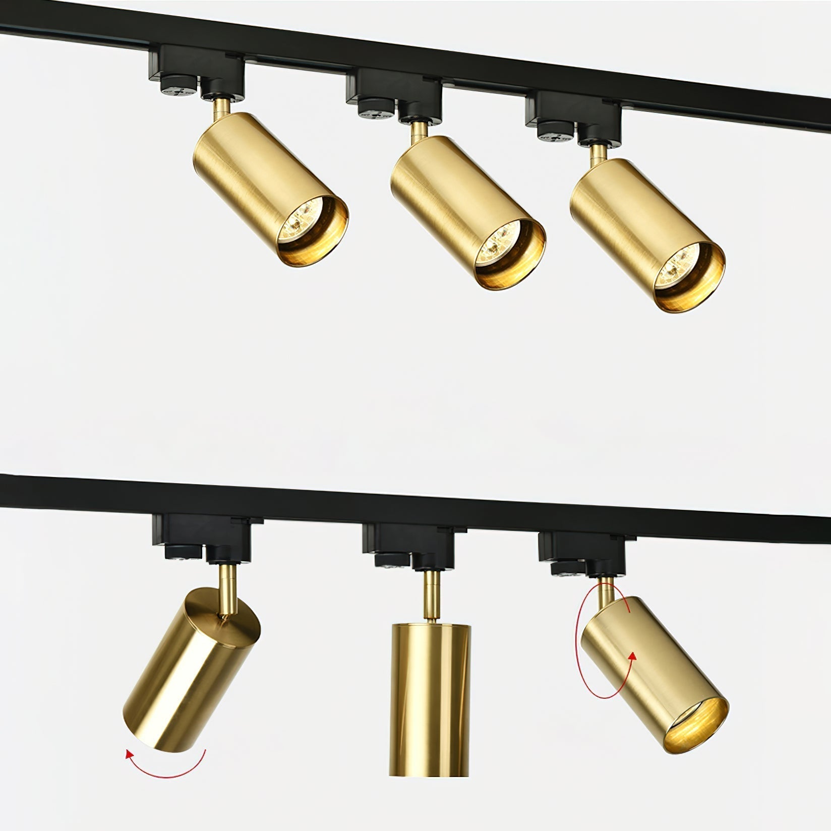 Gilded Rail Track Light by FIFTH & BEAM — product view 24