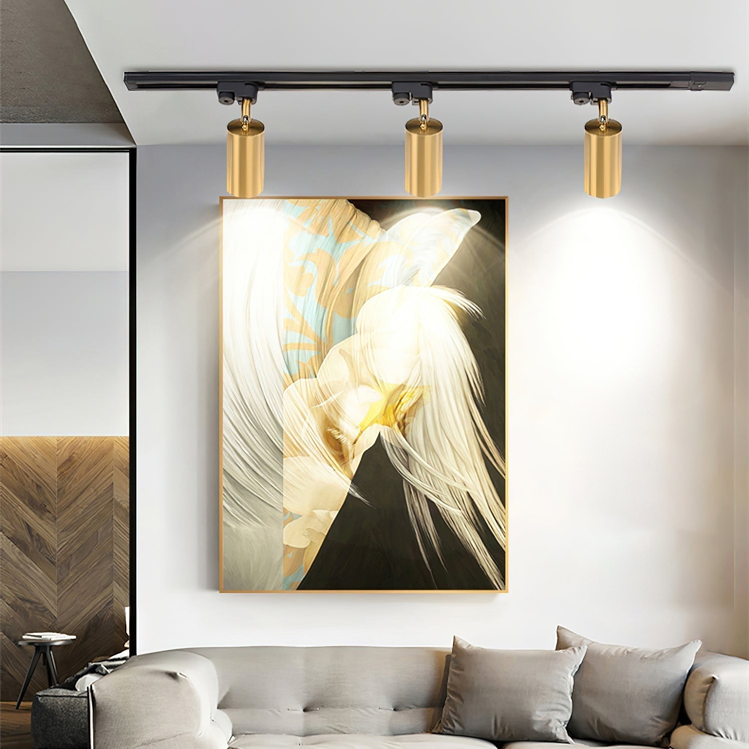 Gilded Rail Track Light by FIFTH & BEAM — product view 12