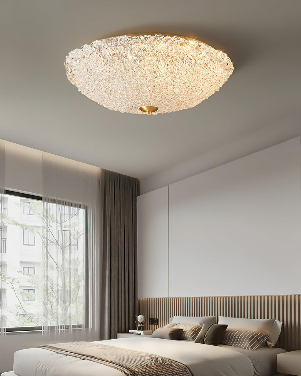 Gino Ice Pattern Ceiling Lamp by FIFTH & BEAM — product view 5
