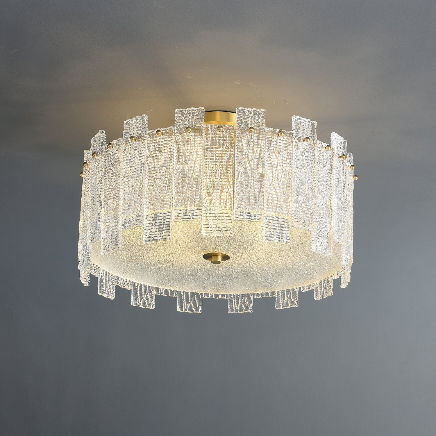 Glacier Cascade Ceiling Light by FIFTH & BEAM — product view 9