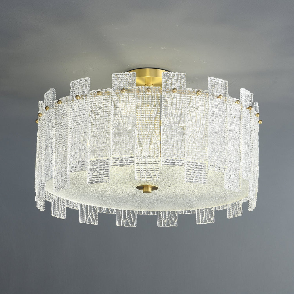 Glacier Cascade Ceiling Light by FIFTH & BEAM — product view 2