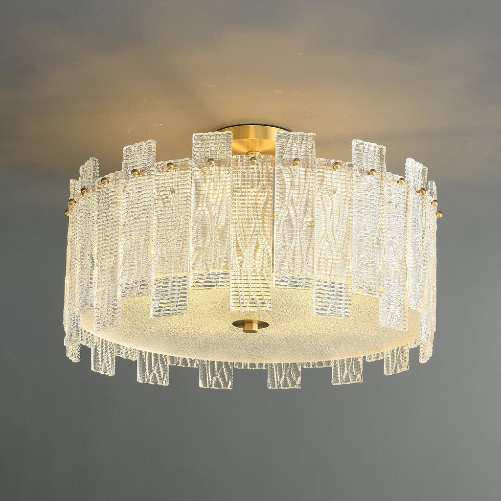 Glacier Cascade Ceiling Light by FIFTH & BEAM — product view 3
