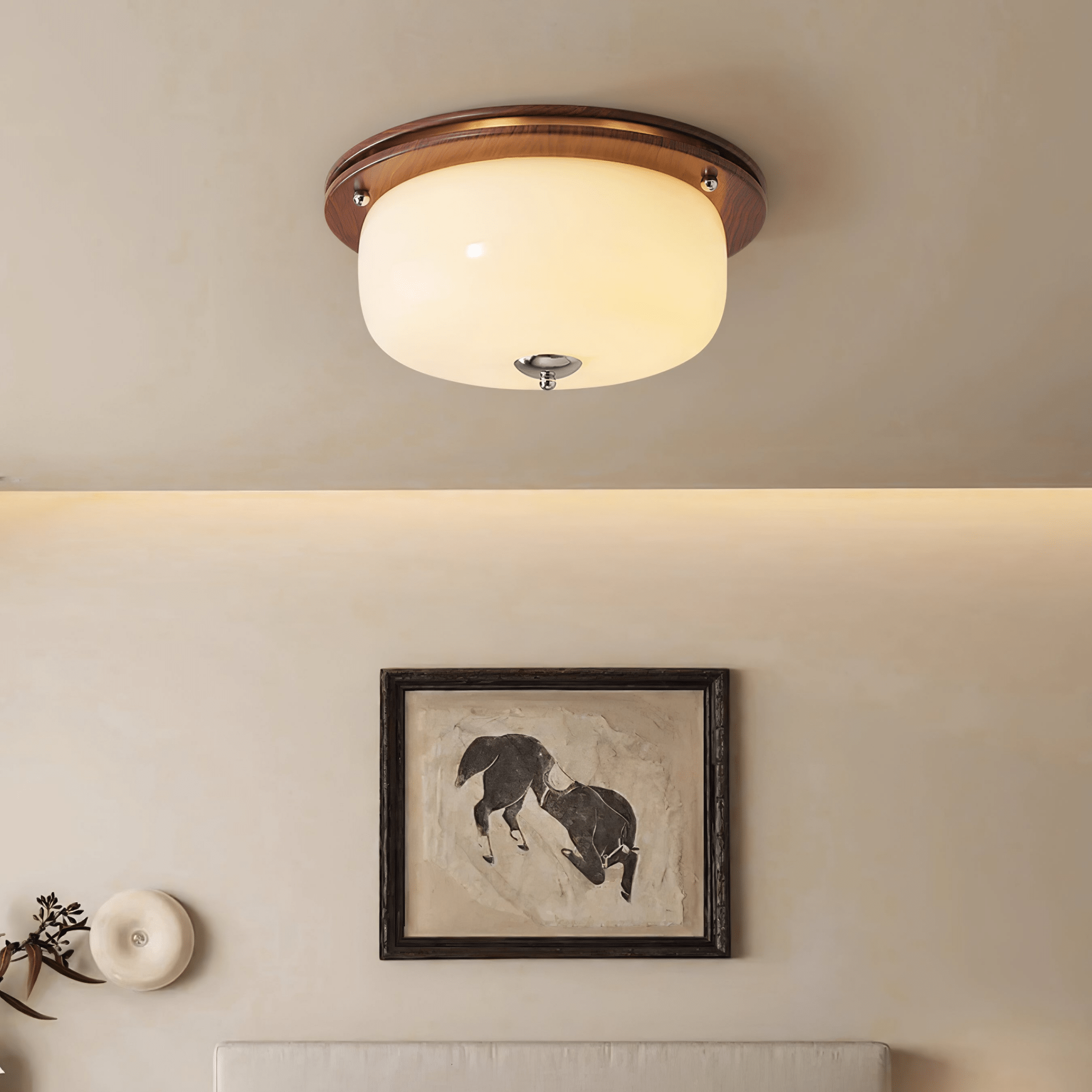 Glass Dome Ceiling Light by FIFTH & BEAM — product view 30
