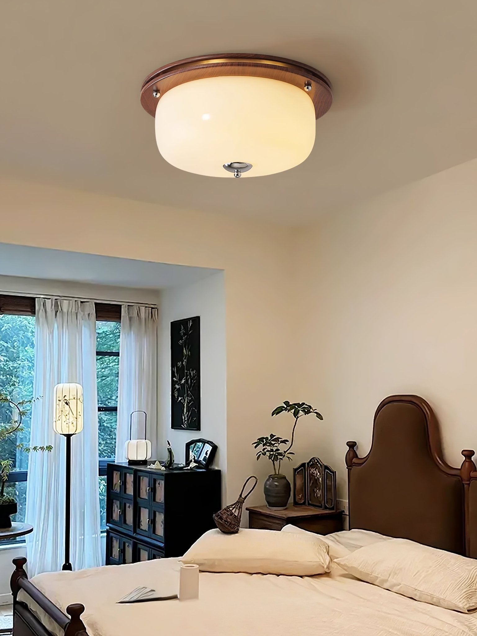 Glass Dome Ceiling Light by FIFTH & BEAM — product view 27
