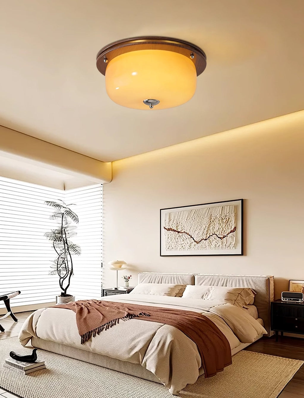 Glass Dome Ceiling Light by FIFTH & BEAM — product view 29