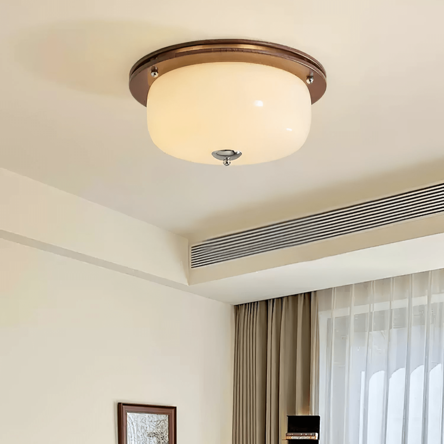 Glass Dome Ceiling Light by FIFTH & BEAM — product view 32