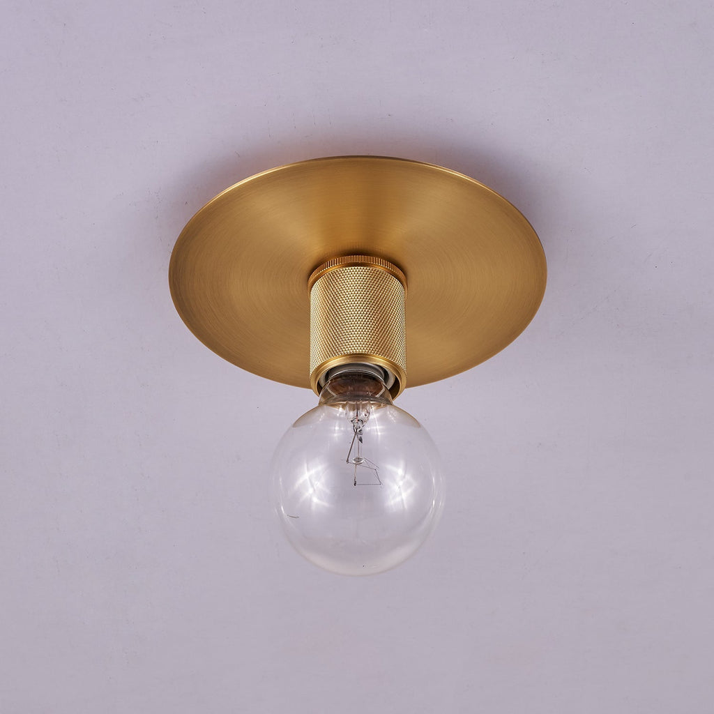 Gleam Brass Ceiling Light by FIFTH & BEAM — product view 9