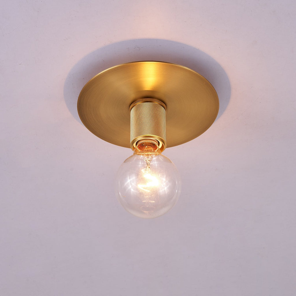 Gleam Brass Ceiling Light by FIFTH & BEAM — product view 2