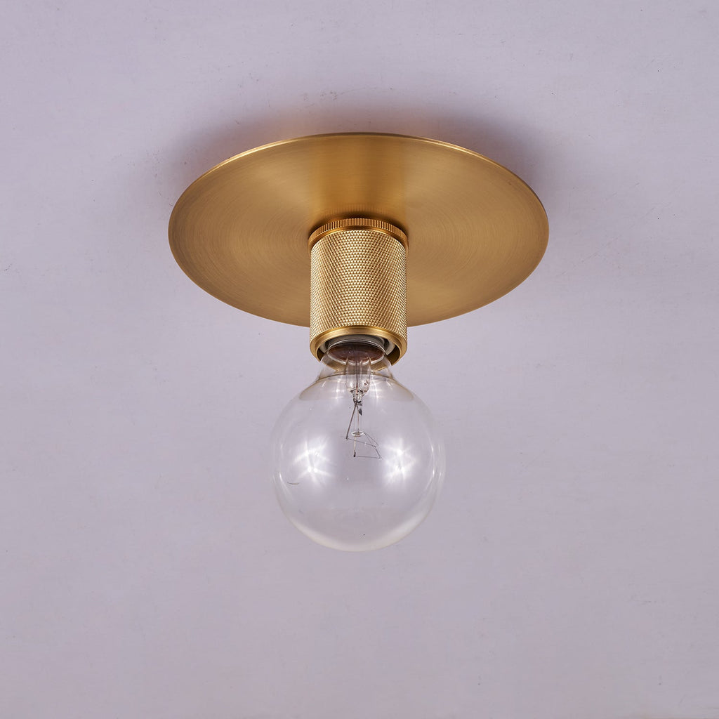 Gleam Brass Ceiling Light by FIFTH & BEAM — product view 3