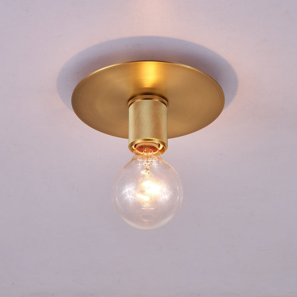 Gleam Brass Ceiling Light by FIFTH & BEAM — product view 4