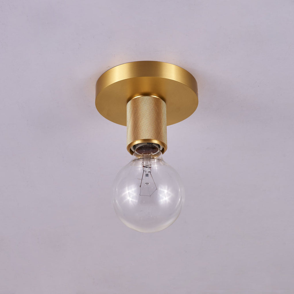Gleam Brass Ceiling Light by FIFTH & BEAM — product view 5