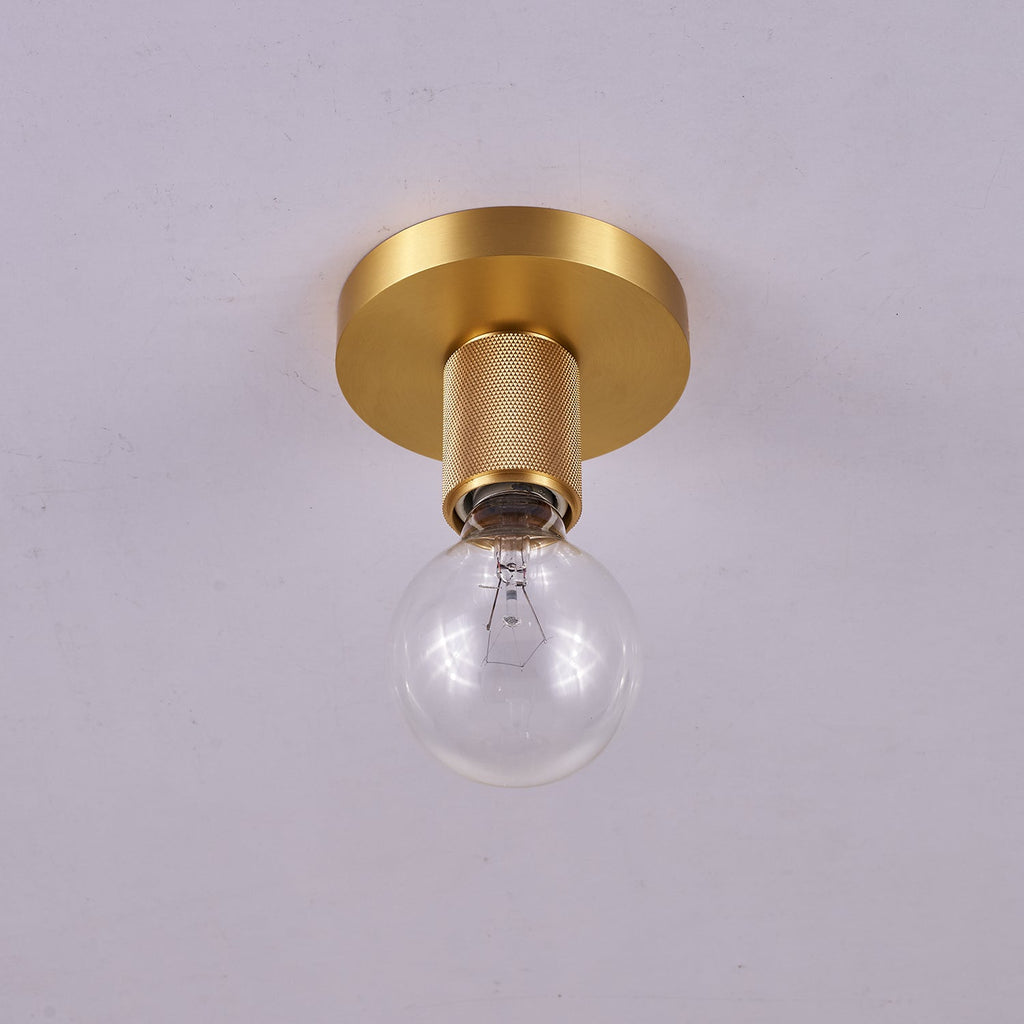 Gleam Brass Ceiling Light by FIFTH & BEAM — product view 7