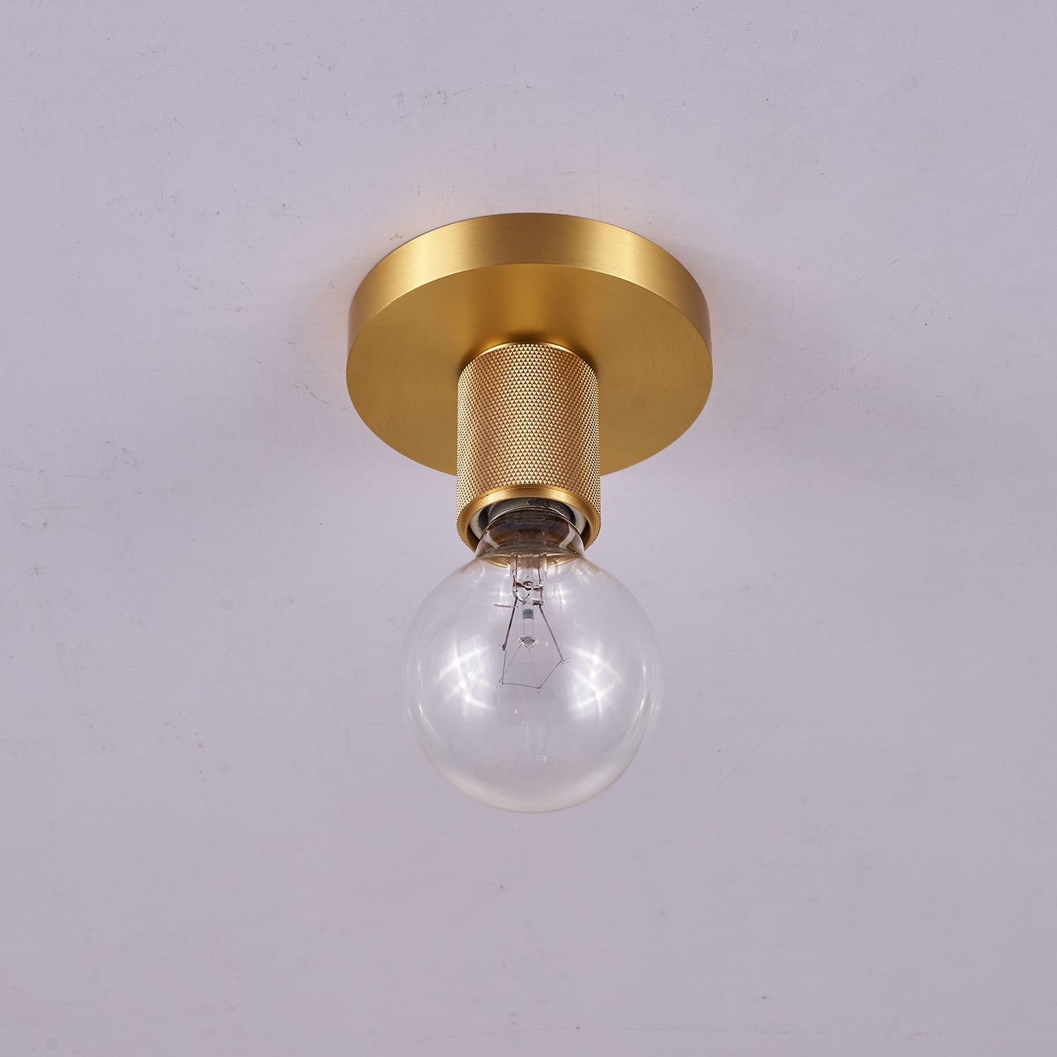 Gleam Brass Ceiling Light by FIFTH & BEAM — product view 7