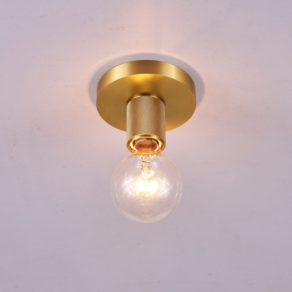 Gleam Brass Ceiling Light by FIFTH & BEAM — product view 8
