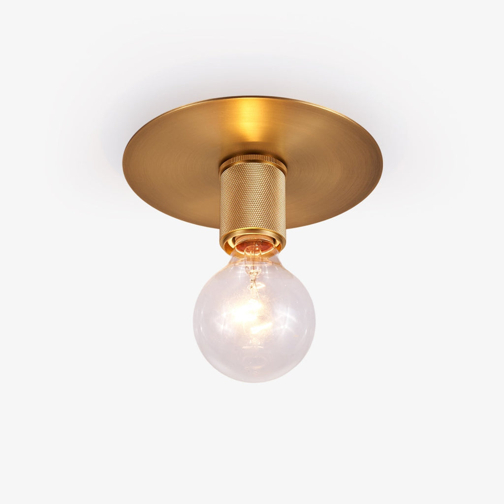 Gleam Brass Ceiling Light by FIFTH & BEAM — product view 1