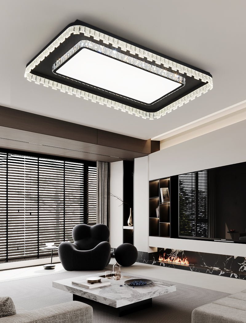 Glimmer Crystal Ceiling Light by FIFTH & BEAM — product view 23