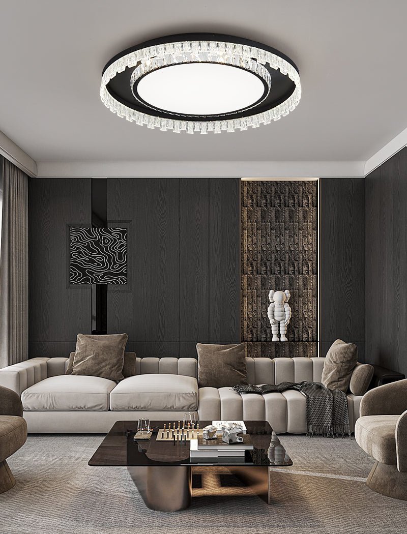 Glimmer Crystal Ceiling Light by FIFTH & BEAM — product view 24