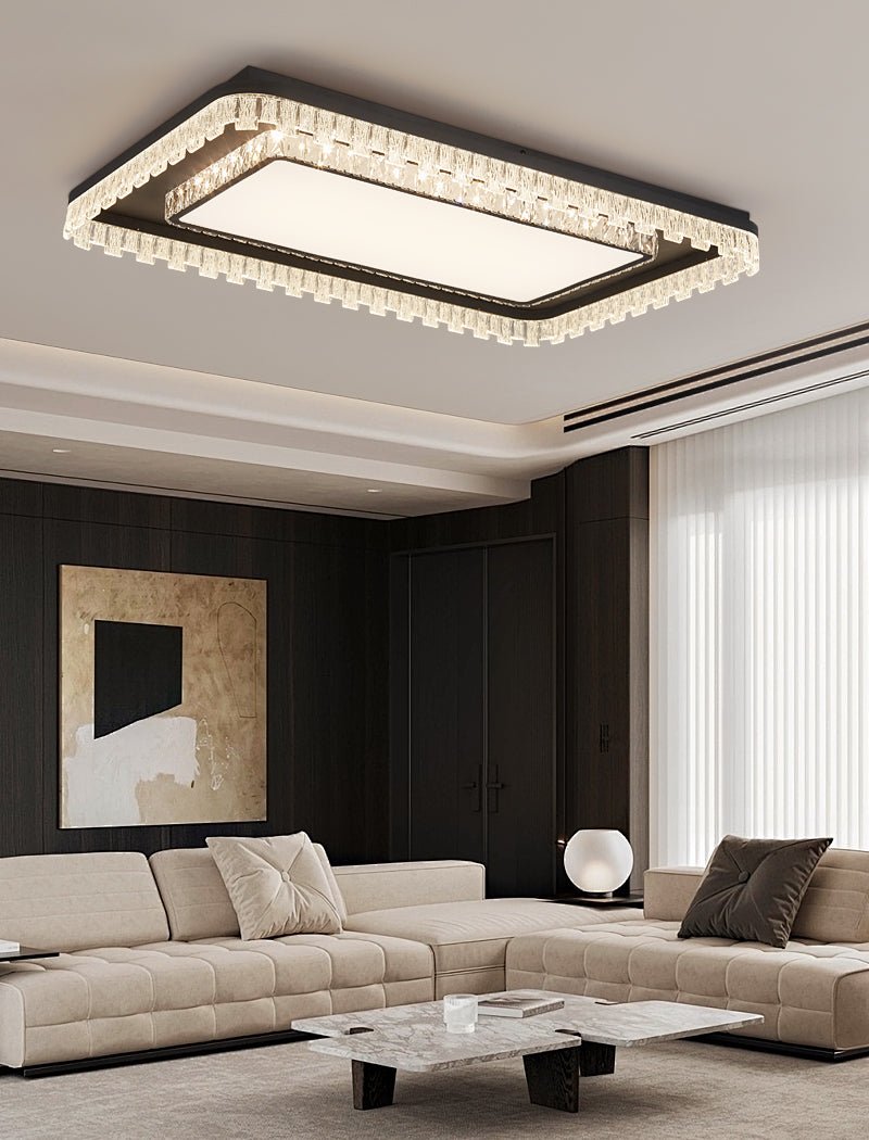 Glimmer Crystal Ceiling Light by FIFTH & BEAM — product view 3