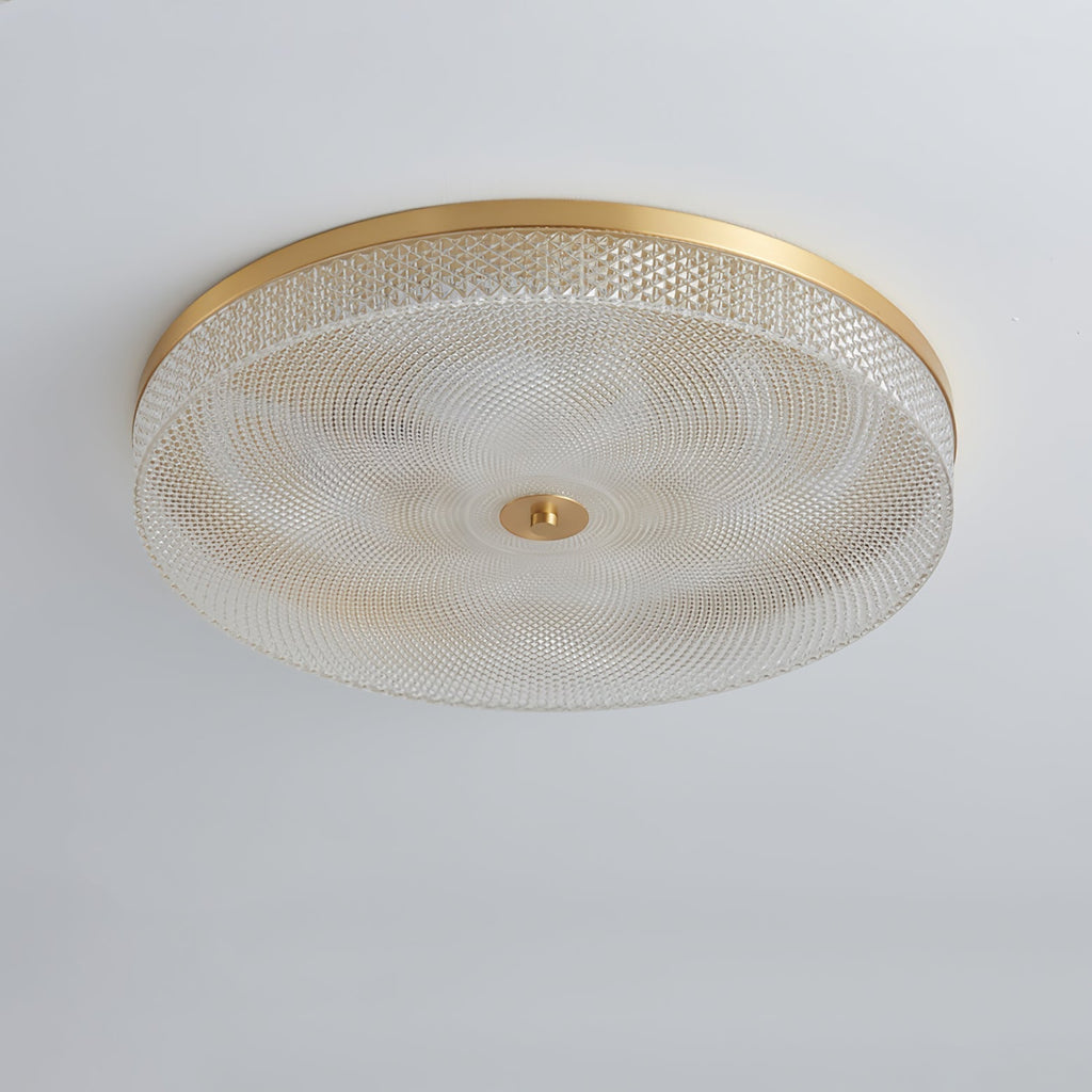 Glimmering Striped Ceiling Light by FIFTH & BEAM — product view 17