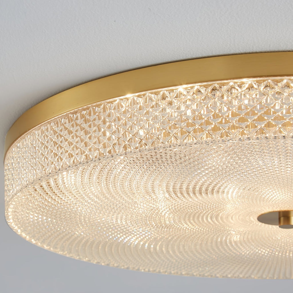 Glimmering Striped Ceiling Light by FIFTH & BEAM — product view 11