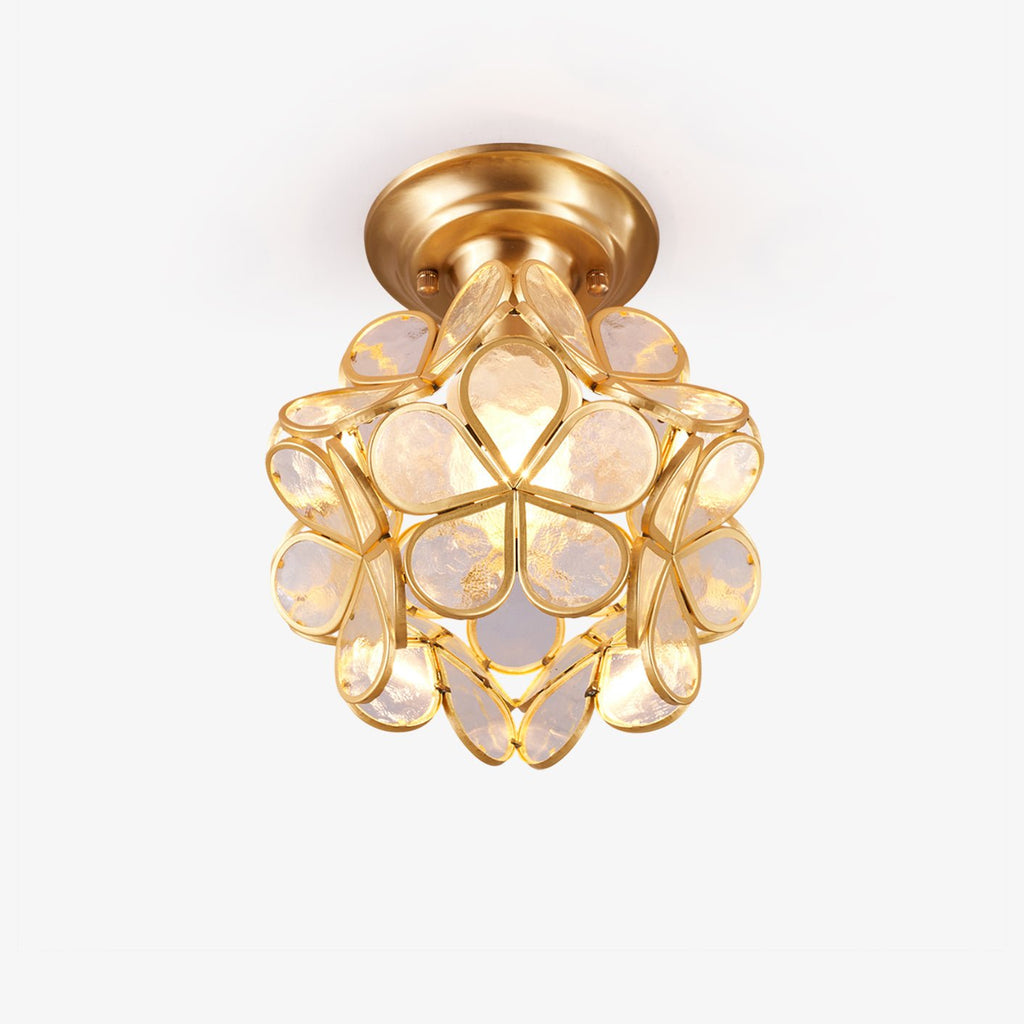 Golden Bloom Ceiling Light by FIFTH & BEAM — product view 1