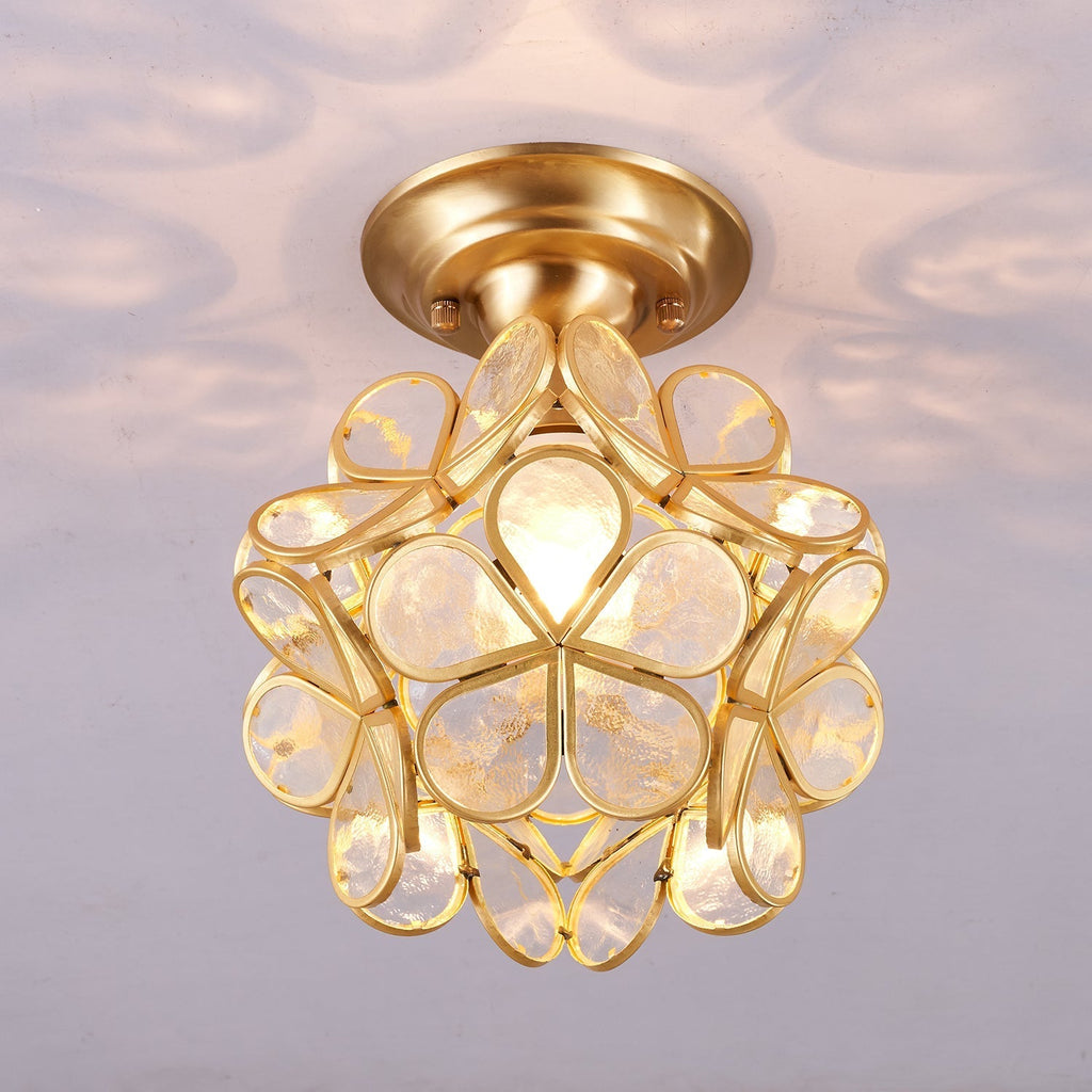 Golden Bloom Ceiling Light by FIFTH & BEAM — product view 10