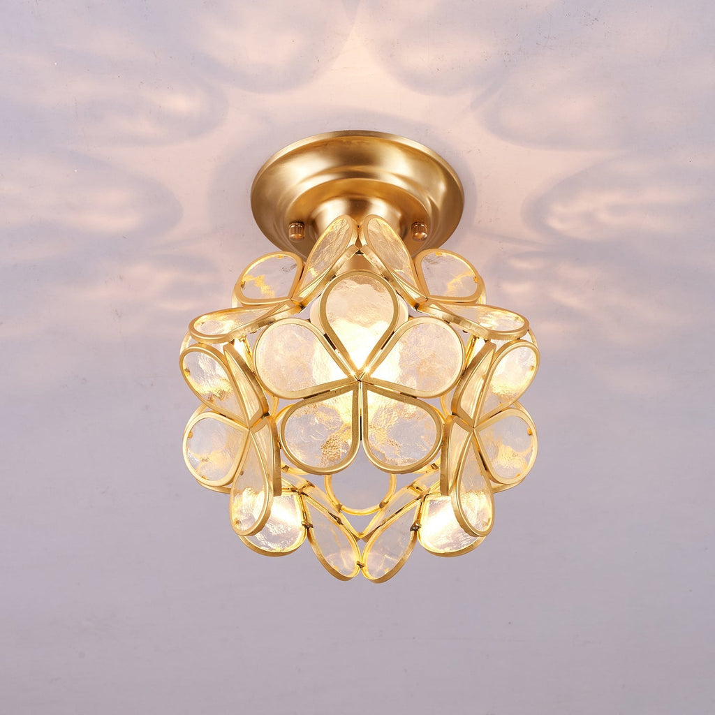 Golden Bloom Ceiling Light by FIFTH & BEAM — product view 9
