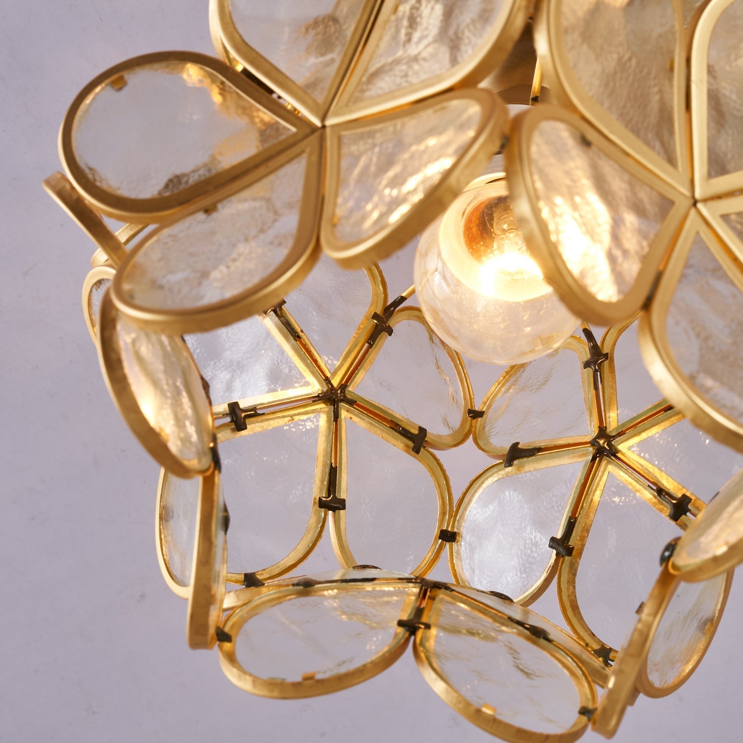Golden Bloom Ceiling Light by FIFTH & BEAM — product view 2