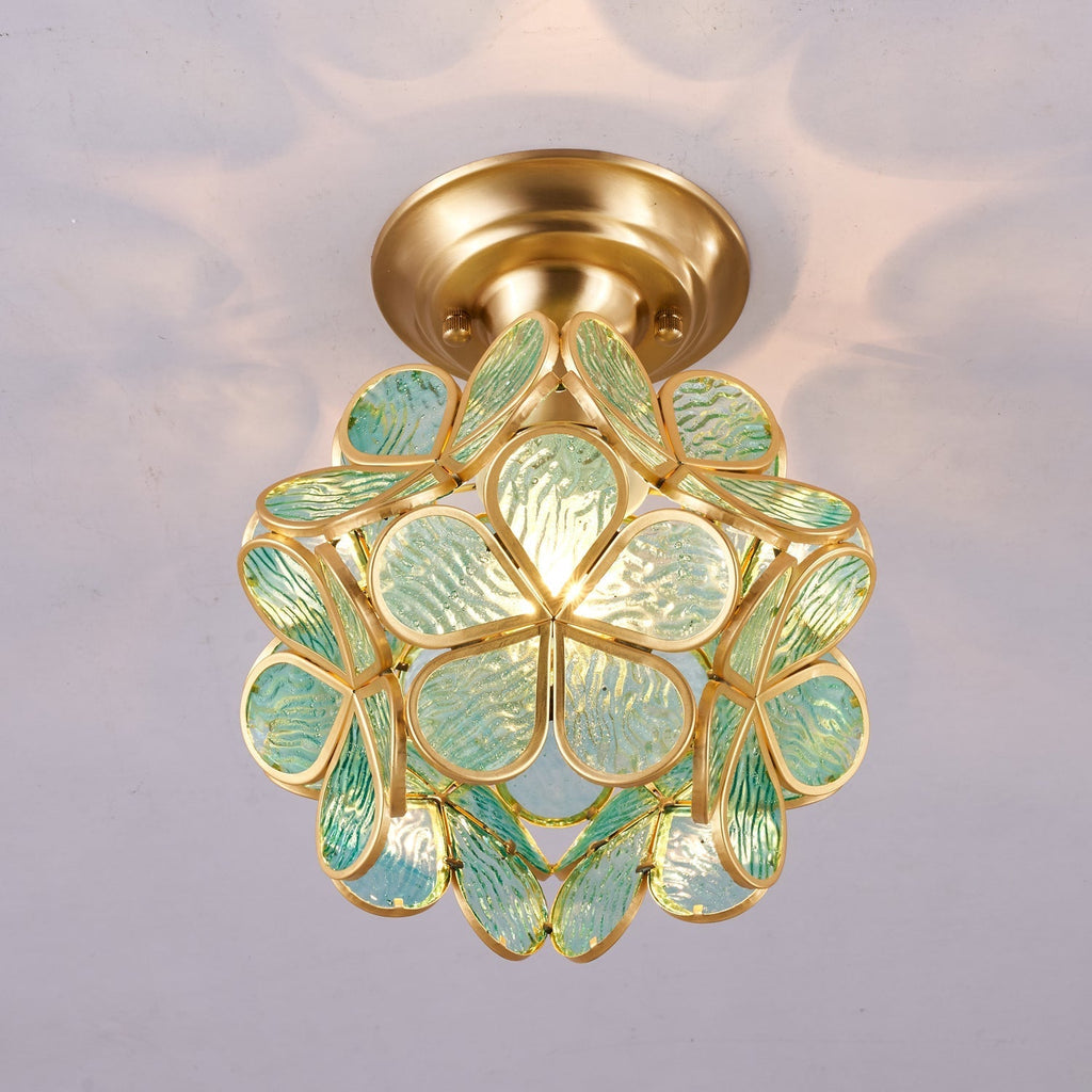 Golden Bloom Ceiling Light by FIFTH & BEAM — product view 3